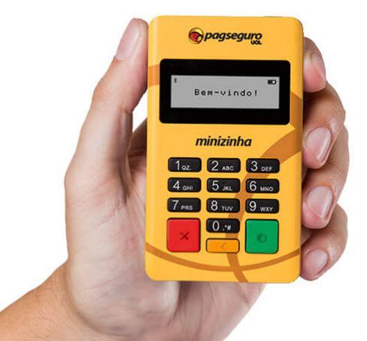 Contratar máquina de cartão Minizinha Pagseguro Uol